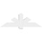 Ekena Millwork Kennewick Architectural Grade PVC Gable Bracket, 60"W x 20"H x 6"D x 6"F, 8/12 Pitch GBP060X20X0606KEN00 - alternate 2